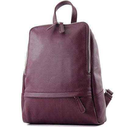 modamoda de T138 Damen Leder Rucksack Handtasche handmade in Italy