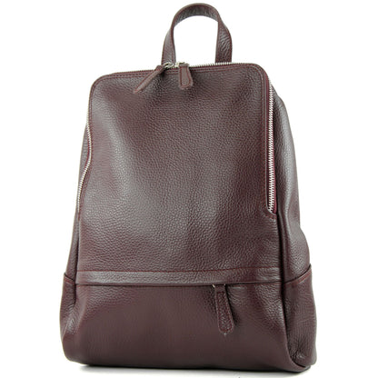 modamoda de T138 Damen Leder Rucksack Handtasche handmade in Italy