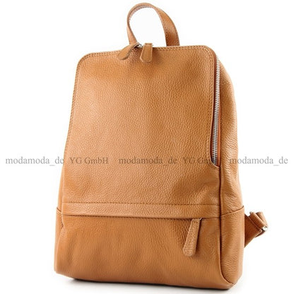 modamoda de T138 Damen Leder Rucksack Handtasche handmade in Italy