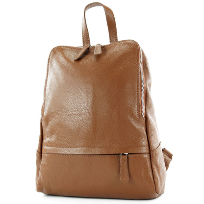 modamoda de T138 Damen Leder Rucksack Handtasche handmade in Italy