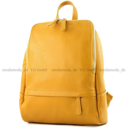 modamoda de T138 Damen Leder Rucksack Handtasche handmade in Italy