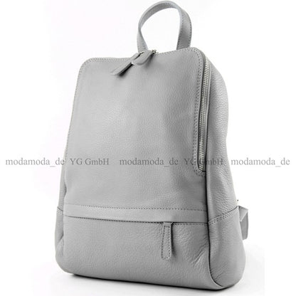 modamoda de T138 Damen Leder Rucksack Handtasche handmade in Italy