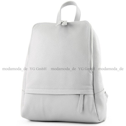 modamoda de T138 Damen Leder Rucksack Handtasche handmade in Italy