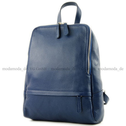 modamoda de T138 Damen Leder Rucksack Handtasche handmade in Italy