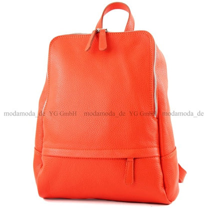 modamoda de T138 Damen Leder Rucksack Handtasche handmade in Italy