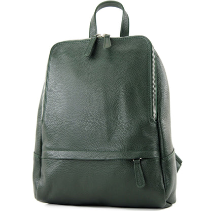modamoda de T138 Damen Leder Rucksack Handtasche handmade in Italy