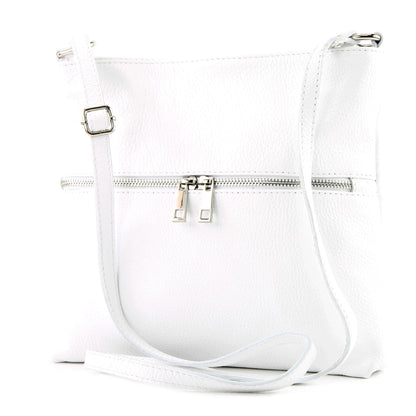 modamoda de T144 Damen Leder Umhängetasche Schultertasche Messenger bag handmade in Italy