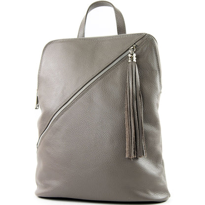 modamoda de T161 Damen Leder Rucksack Handtasche handmade in Italy
