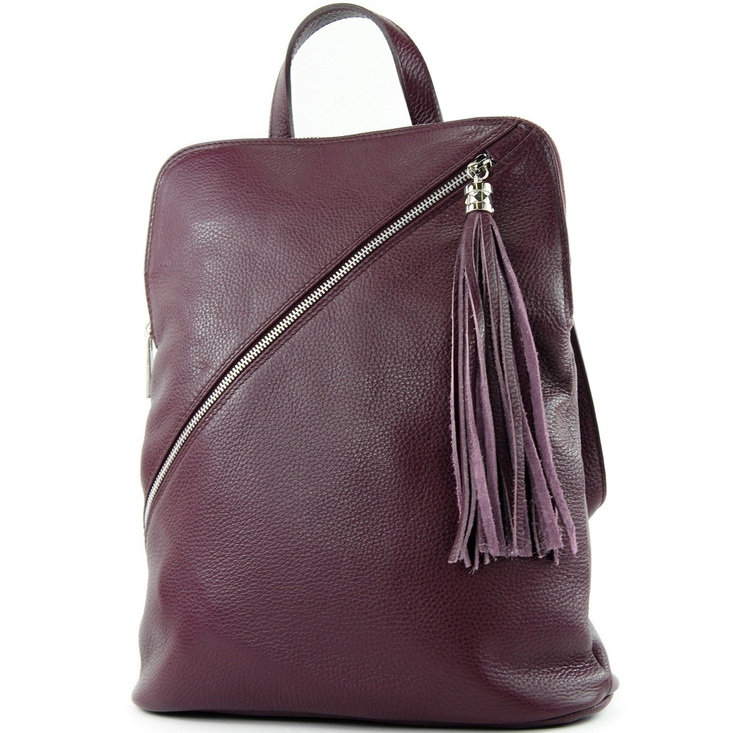modamoda de T161 Damen Leder Rucksack Handtasche handmade in Italy