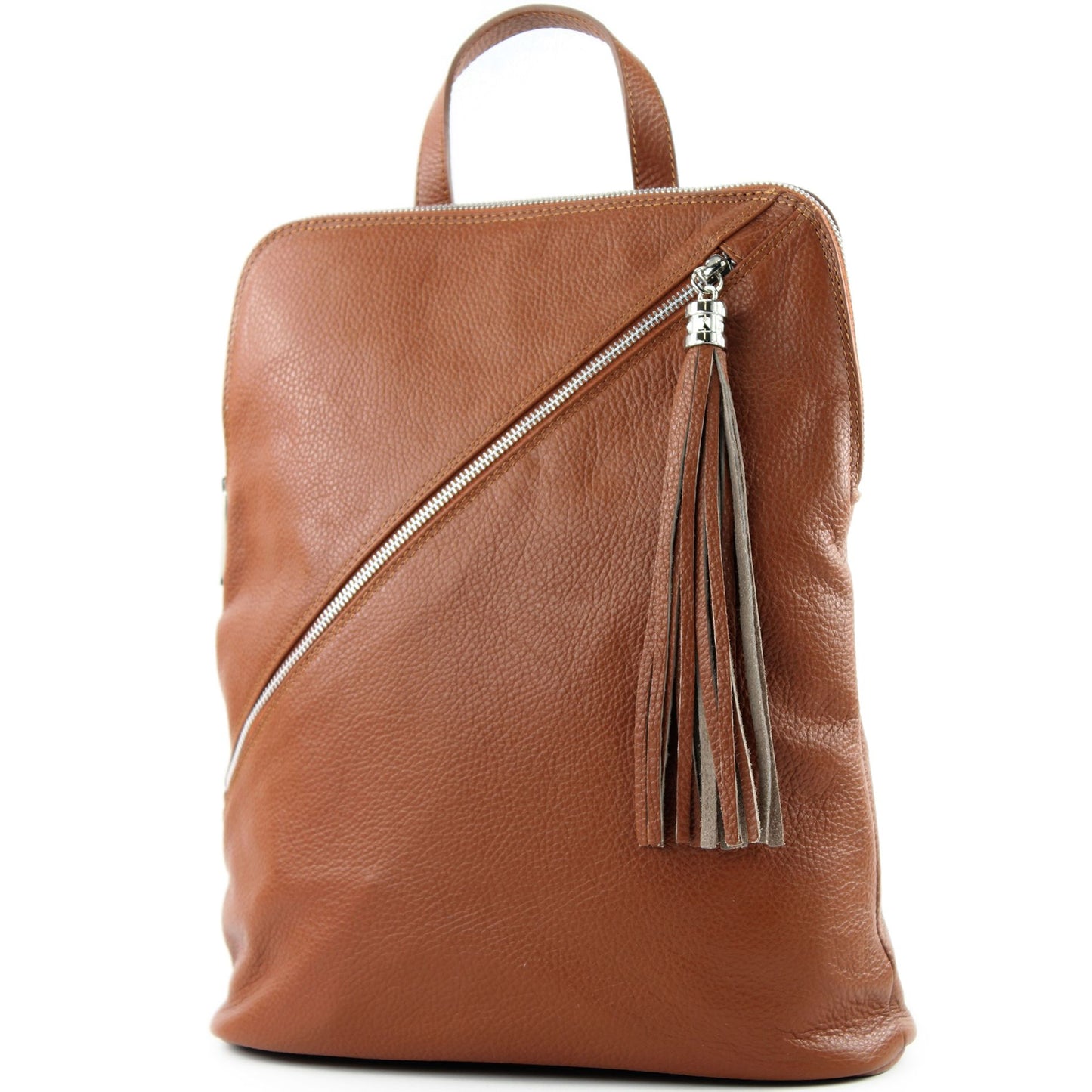 modamoda de T161 Damen Leder Rucksack Handtasche handmade in Italy