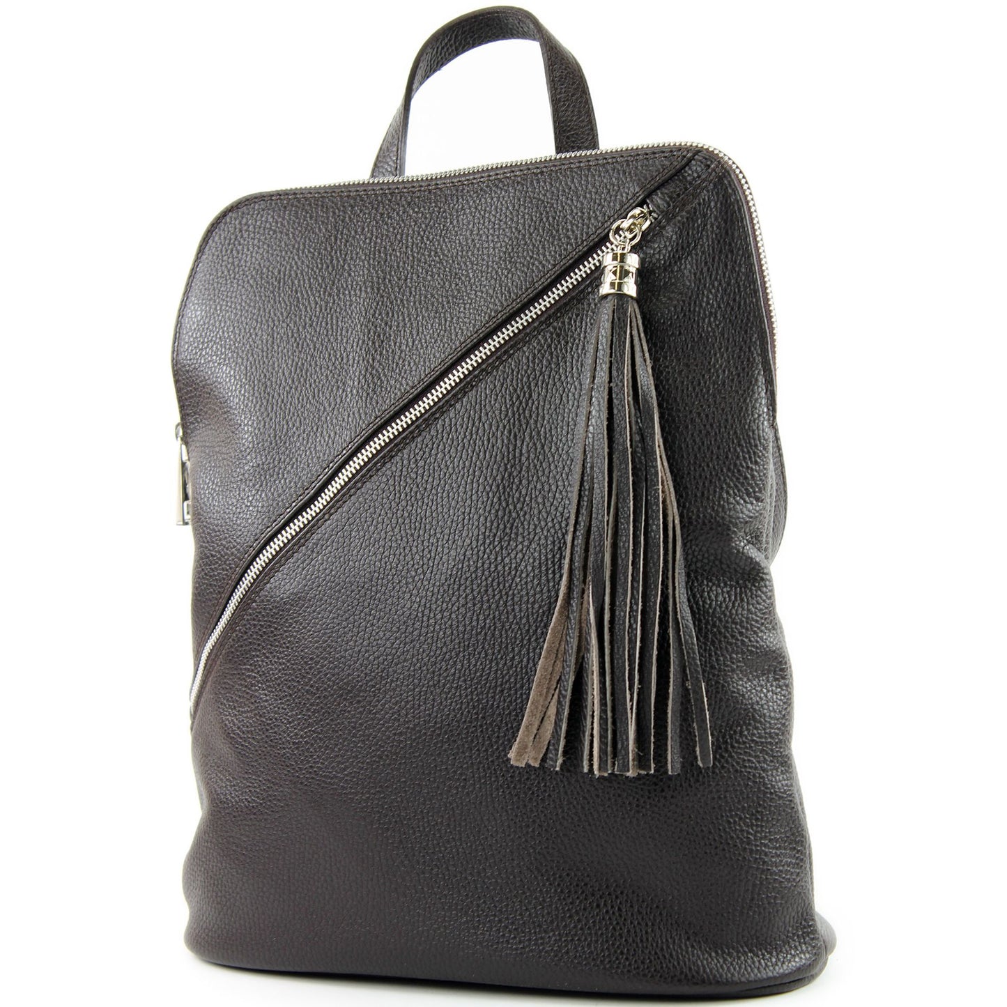modamoda de T161 Damen Leder Rucksack Handtasche handmade in Italy