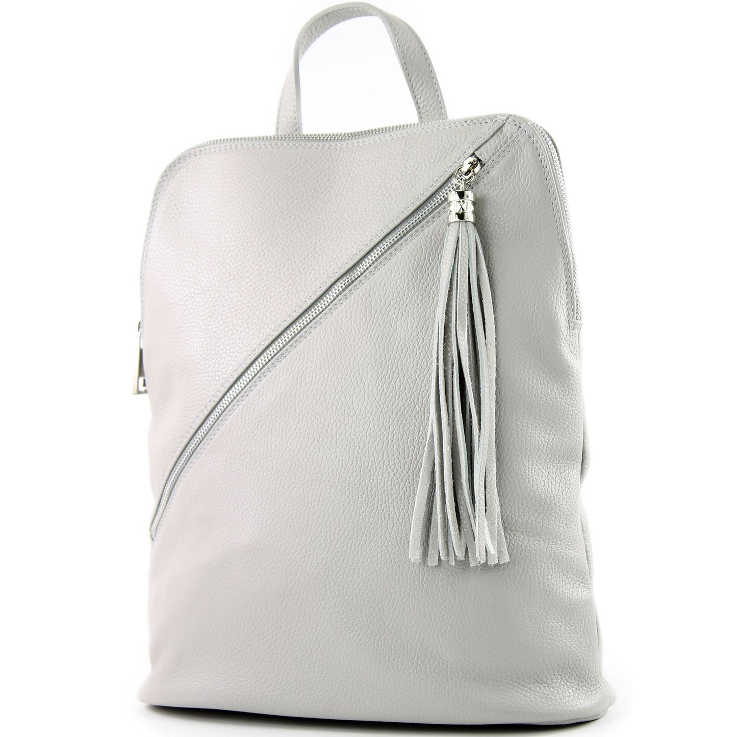 modamoda de T161 Damen Leder Rucksack Handtasche handmade in Italy