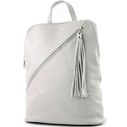 modamoda de T161 Damen Leder Rucksack Handtasche handmade in Italy