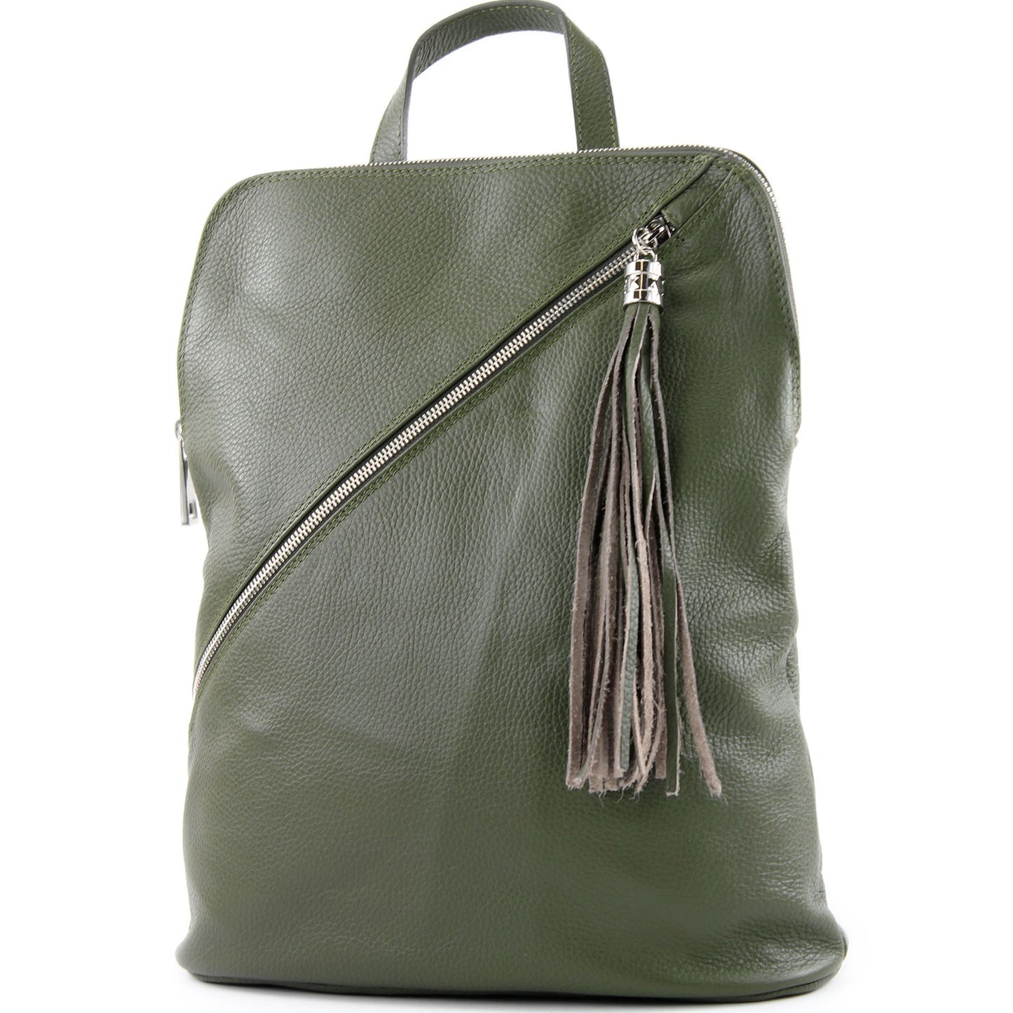 modamoda de T161 Damen Leder Rucksack Handtasche handmade in Italy