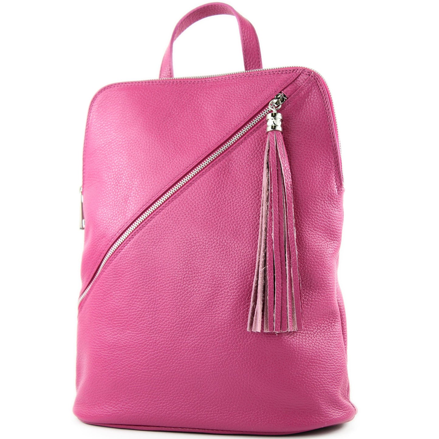 modamoda de T161 Damen Leder Rucksack Handtasche handmade in Italy