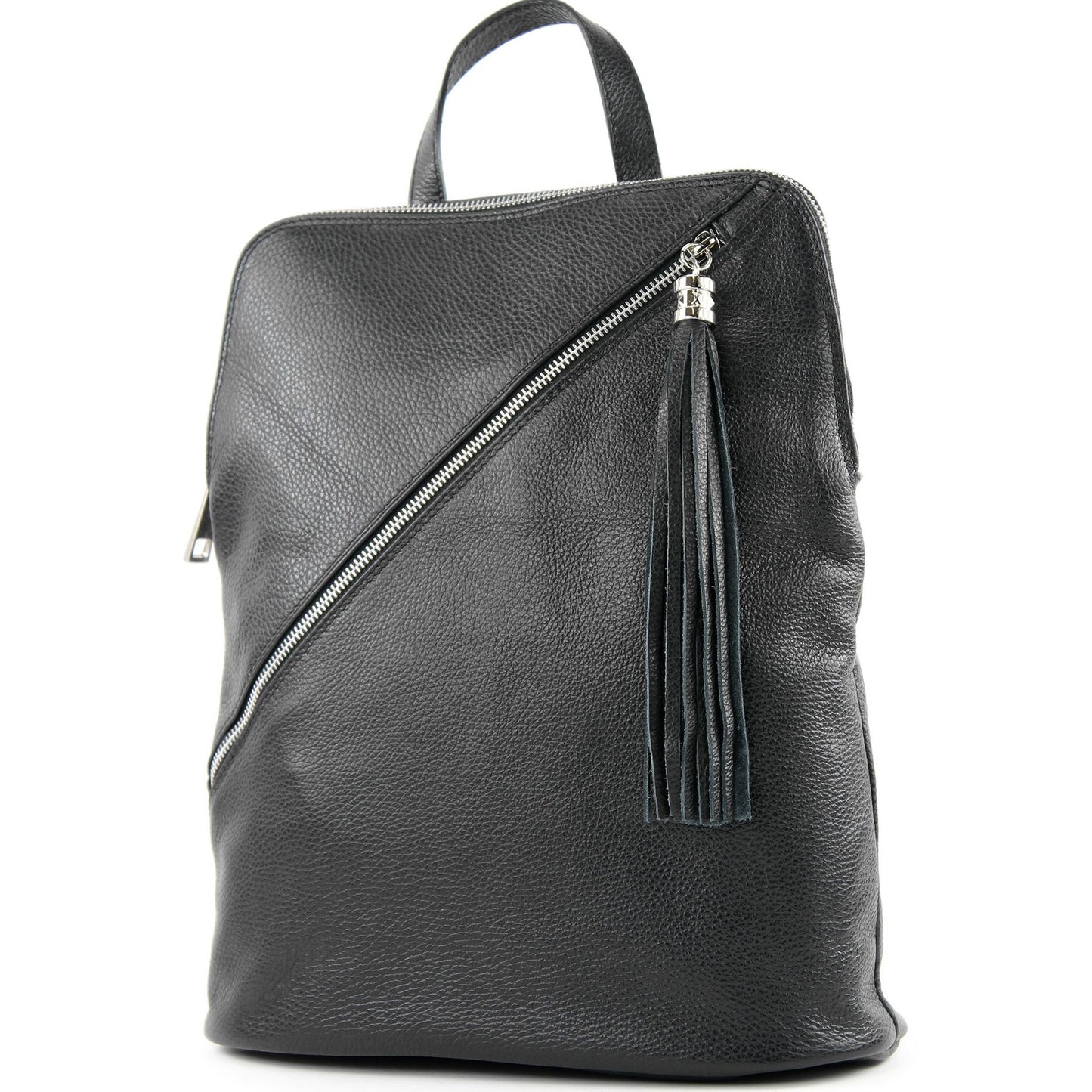 modamoda de T161 Damen Leder Rucksack Handtasche handmade in Italy