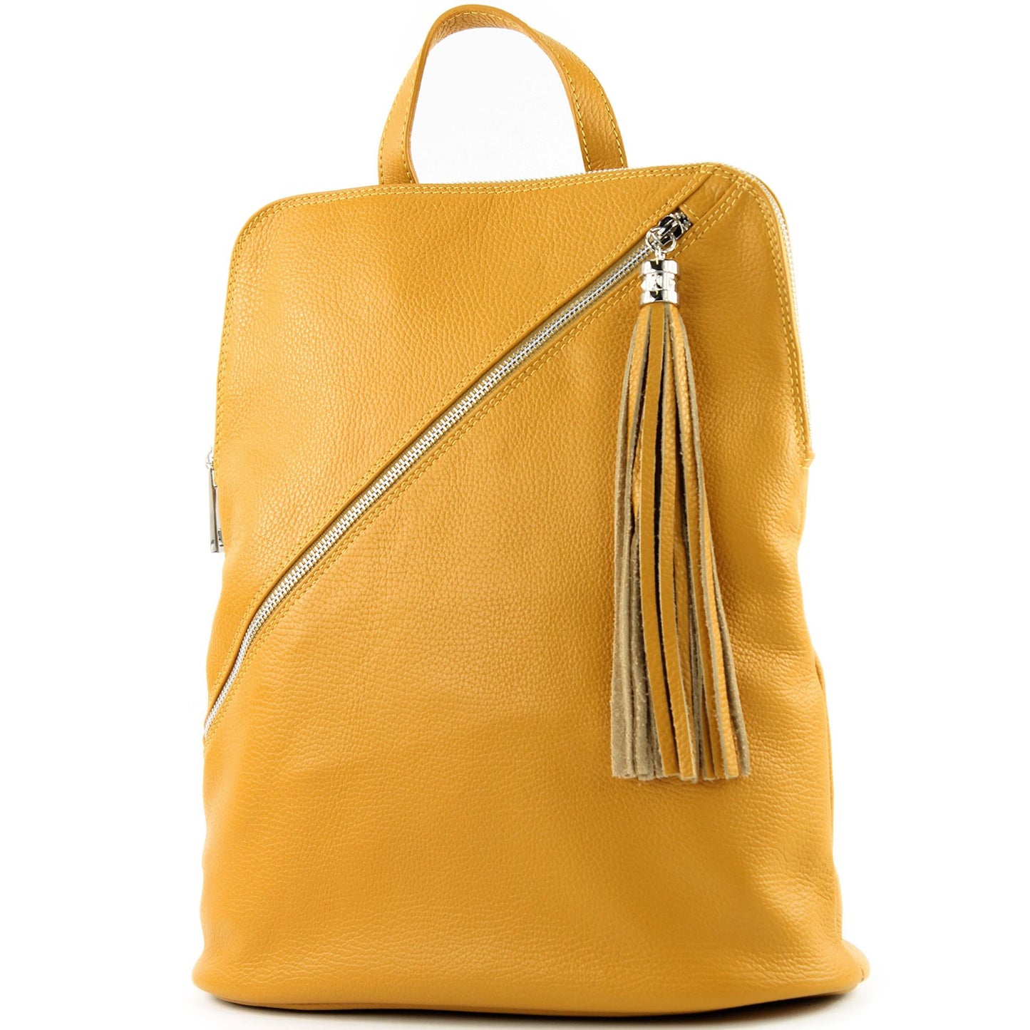 modamoda de T161 Damen Leder Rucksack Handtasche handmade in Italy