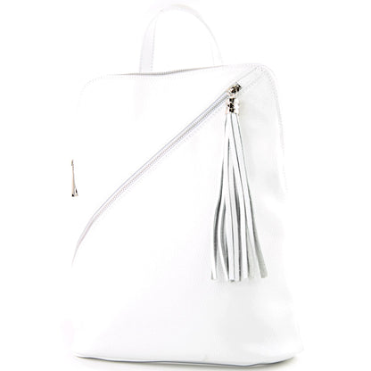 modamoda de T161 Damen Leder Rucksack Handtasche handmade in Italy