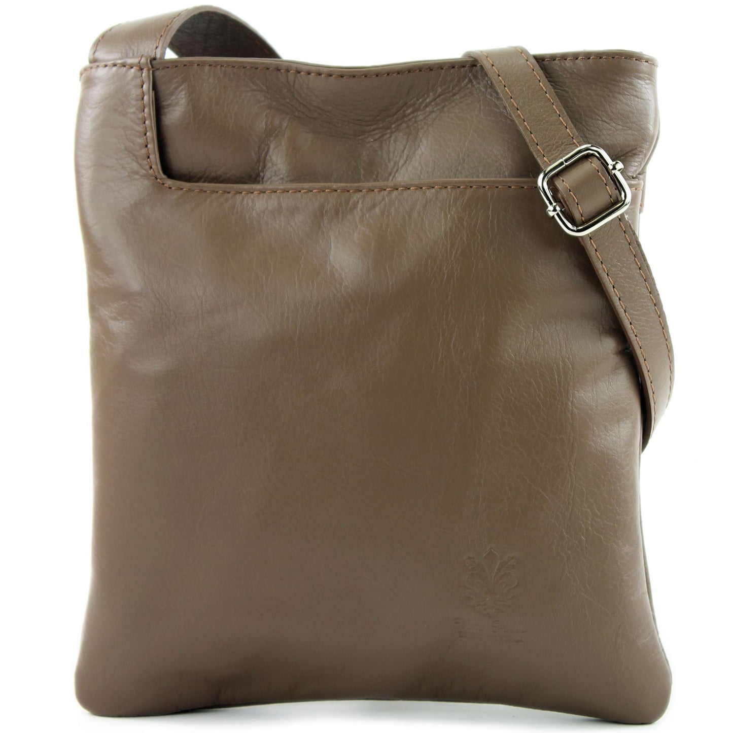 modamoda de - T162 - ital Umhängetasche Klein aus Nappaleder
