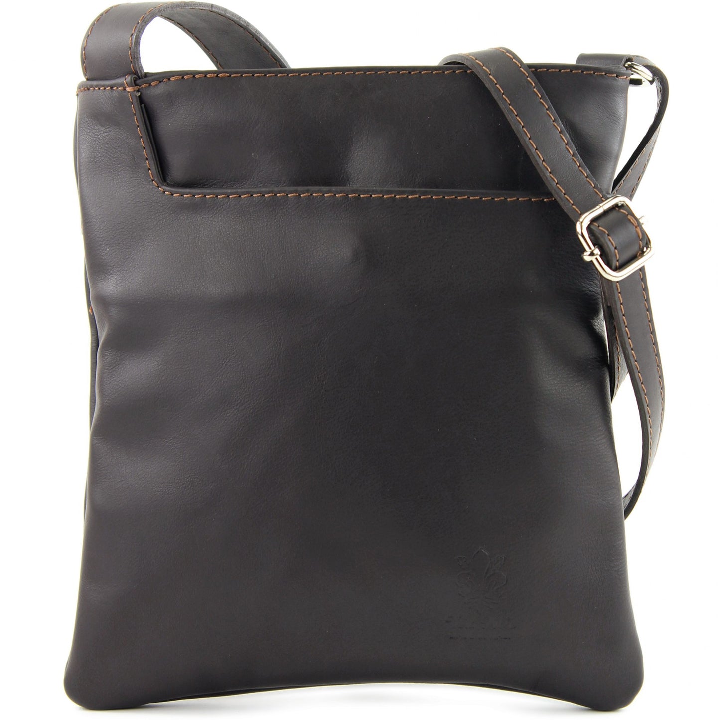 modamoda de - T162 - ital Umhängetasche Klein aus Nappaleder