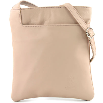 modamoda de - T162 - ital Umhängetasche Klein aus Nappaleder