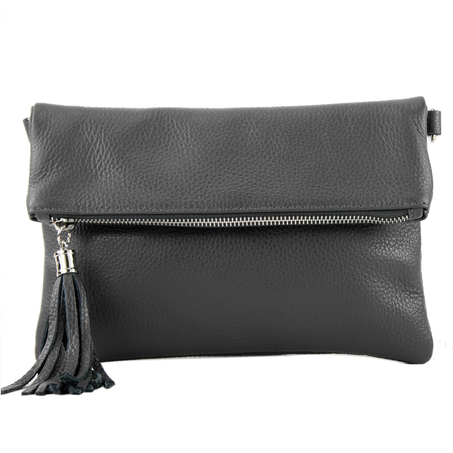 modamoda de T167 Damen Leder Umhängetasche Clutch Small handmade in Italy