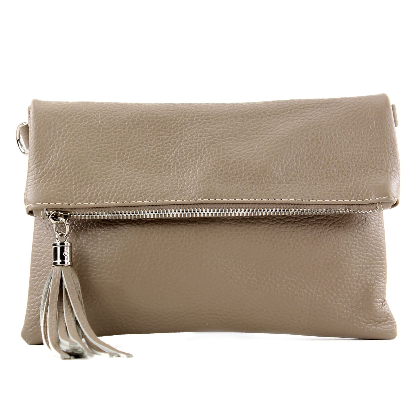 modamoda de T167 Damen Leder Umhängetasche Clutch Small handmade in Italy