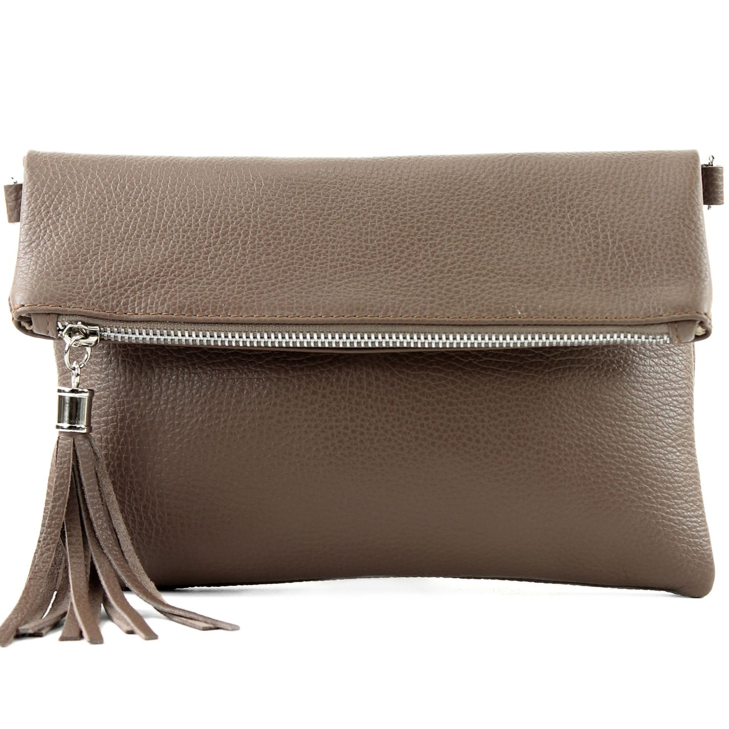 modamoda de T167 Damen Leder Umhängetasche Clutch Small handmade in Italy