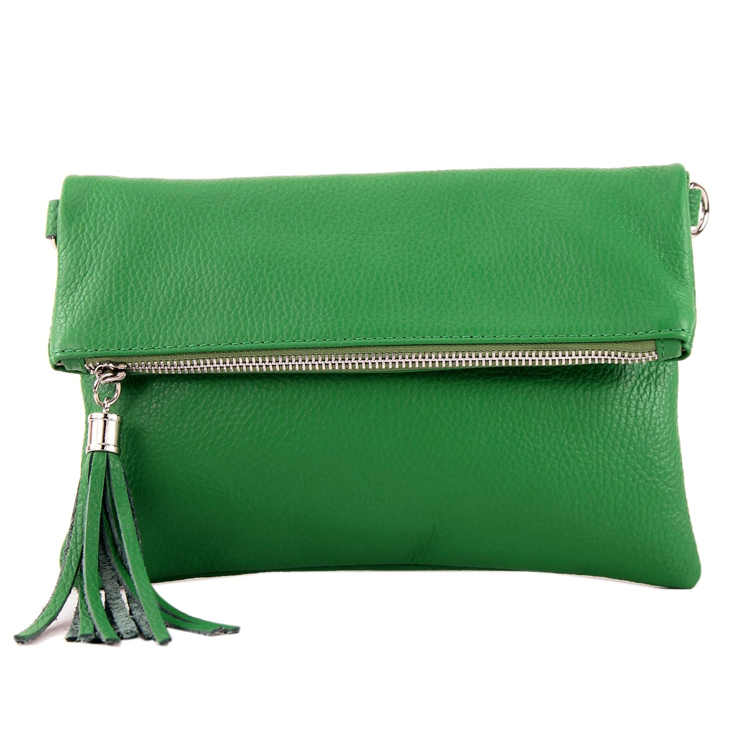 modamoda de T167 Damen Leder Umhängetasche Clutch Small handmade in Italy