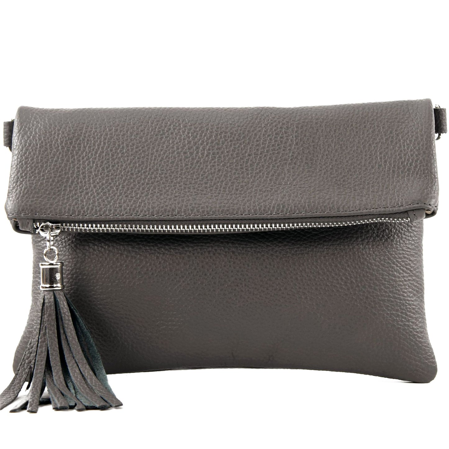 modamoda de T167 Damen Leder Umhängetasche Clutch Small handmade in Italy
