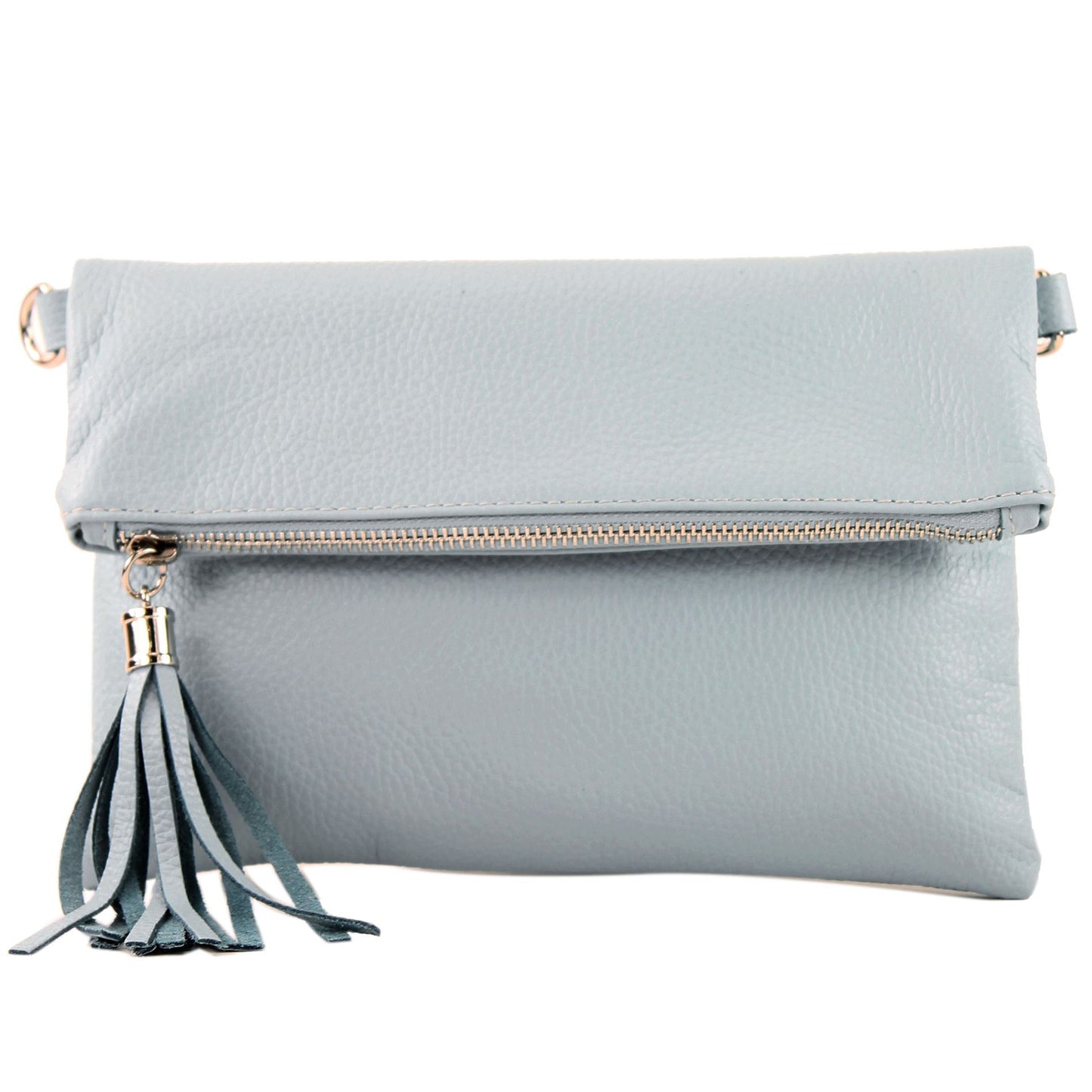 modamoda de T167 Damen Leder Umhängetasche Clutch Small handmade in Italy