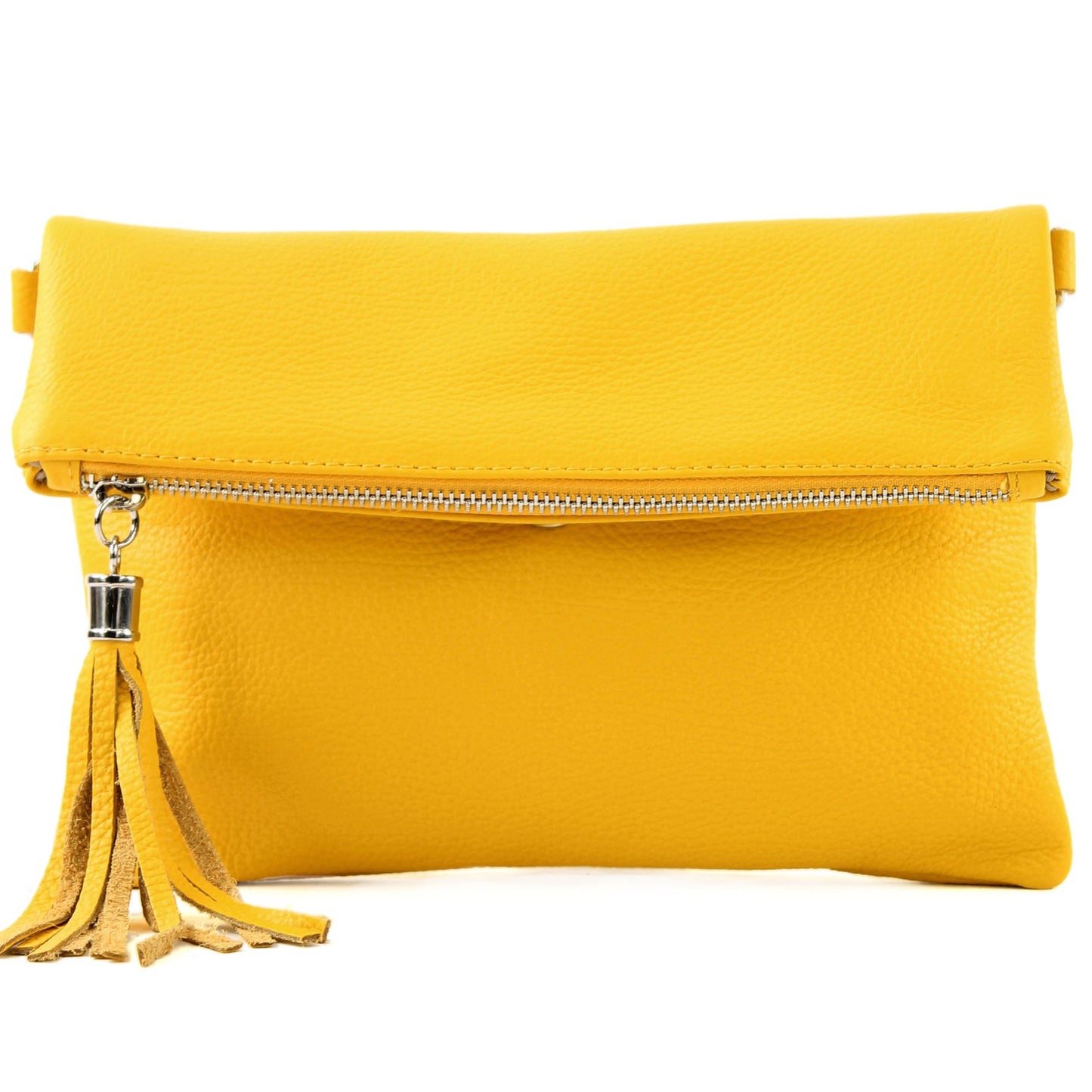modamoda de T167 Damen Leder Umhängetasche Clutch Small handmade in Italy