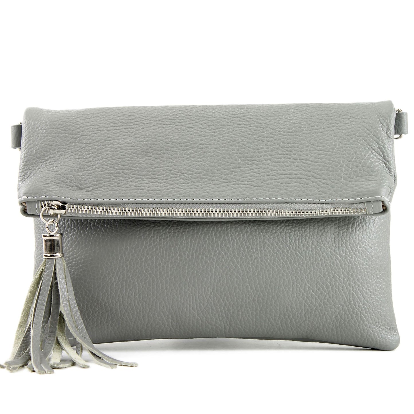 modamoda de T167 Damen Leder Umhängetasche Clutch Small handmade in Italy