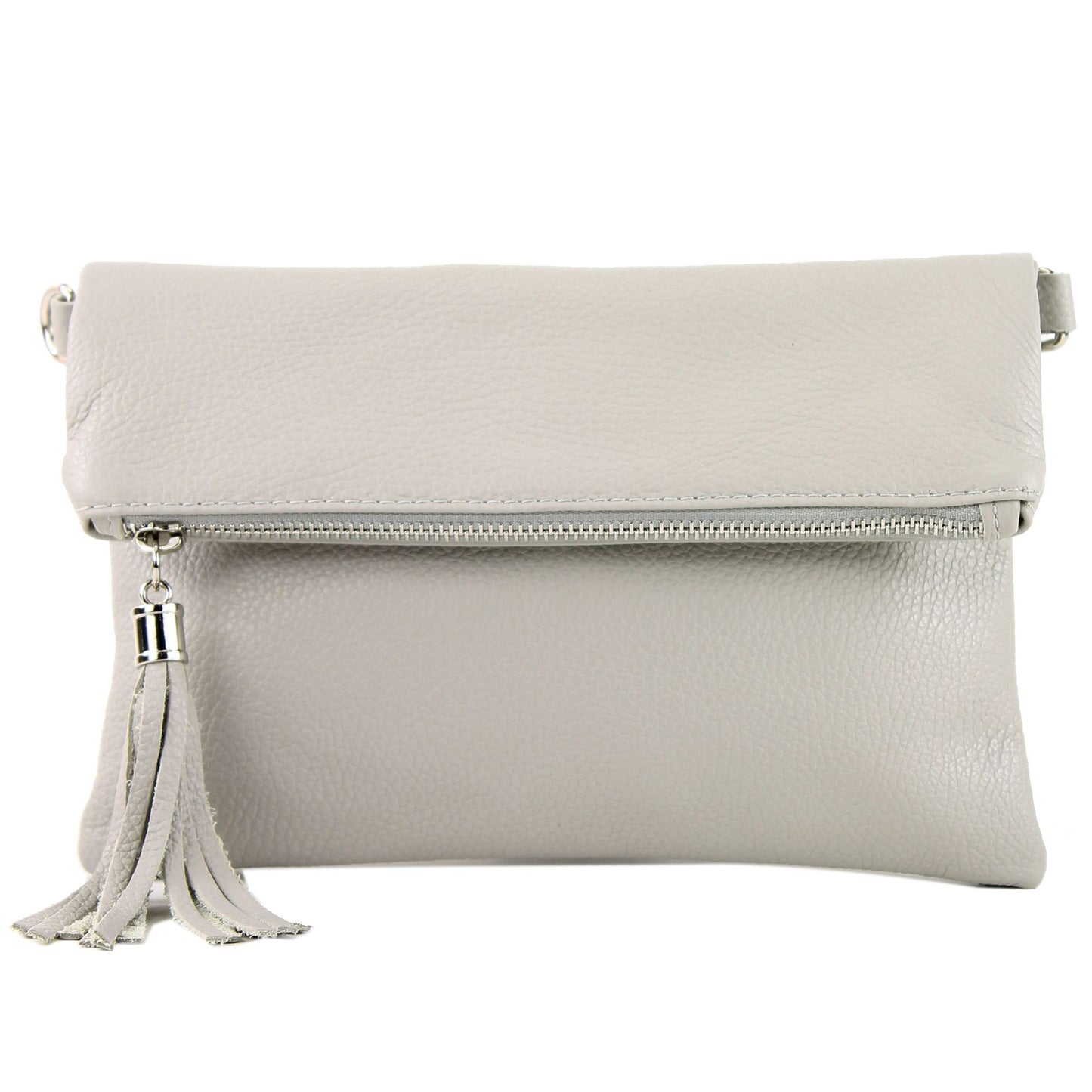 modamoda de T167 Damen Leder Umhängetasche Clutch Small handmade in Italy