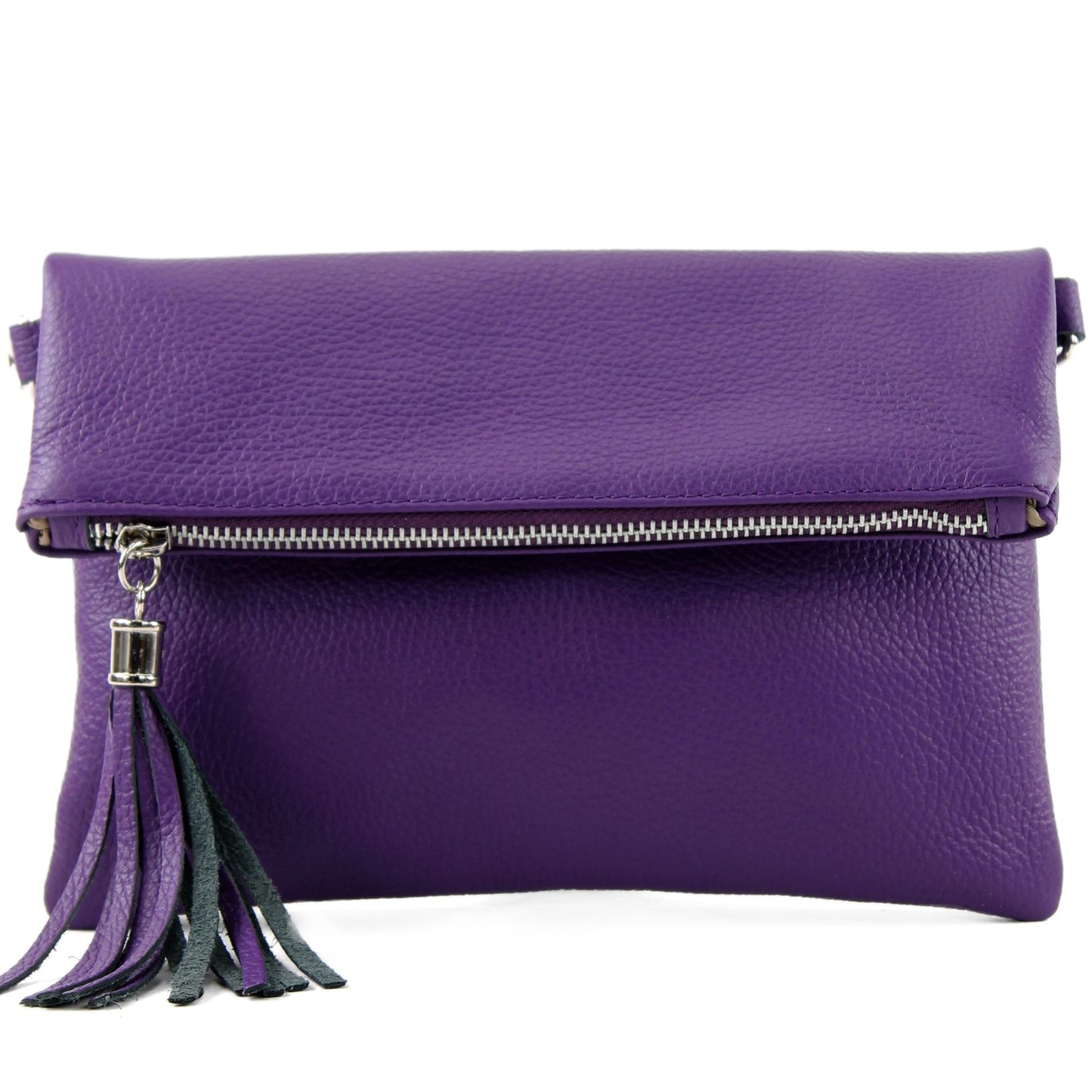 modamoda de T167 Damen Leder Umhängetasche Clutch Small handmade in Italy