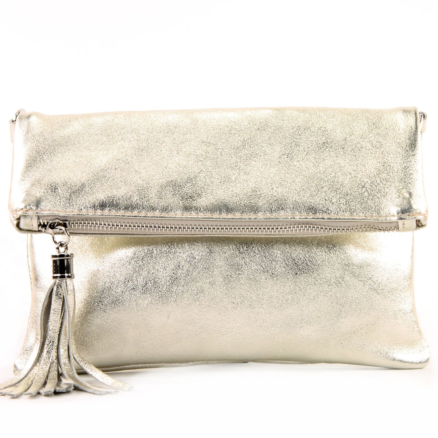 modamoda de T167 Damen Leder Umhängetasche Clutch Small handmade in Italy