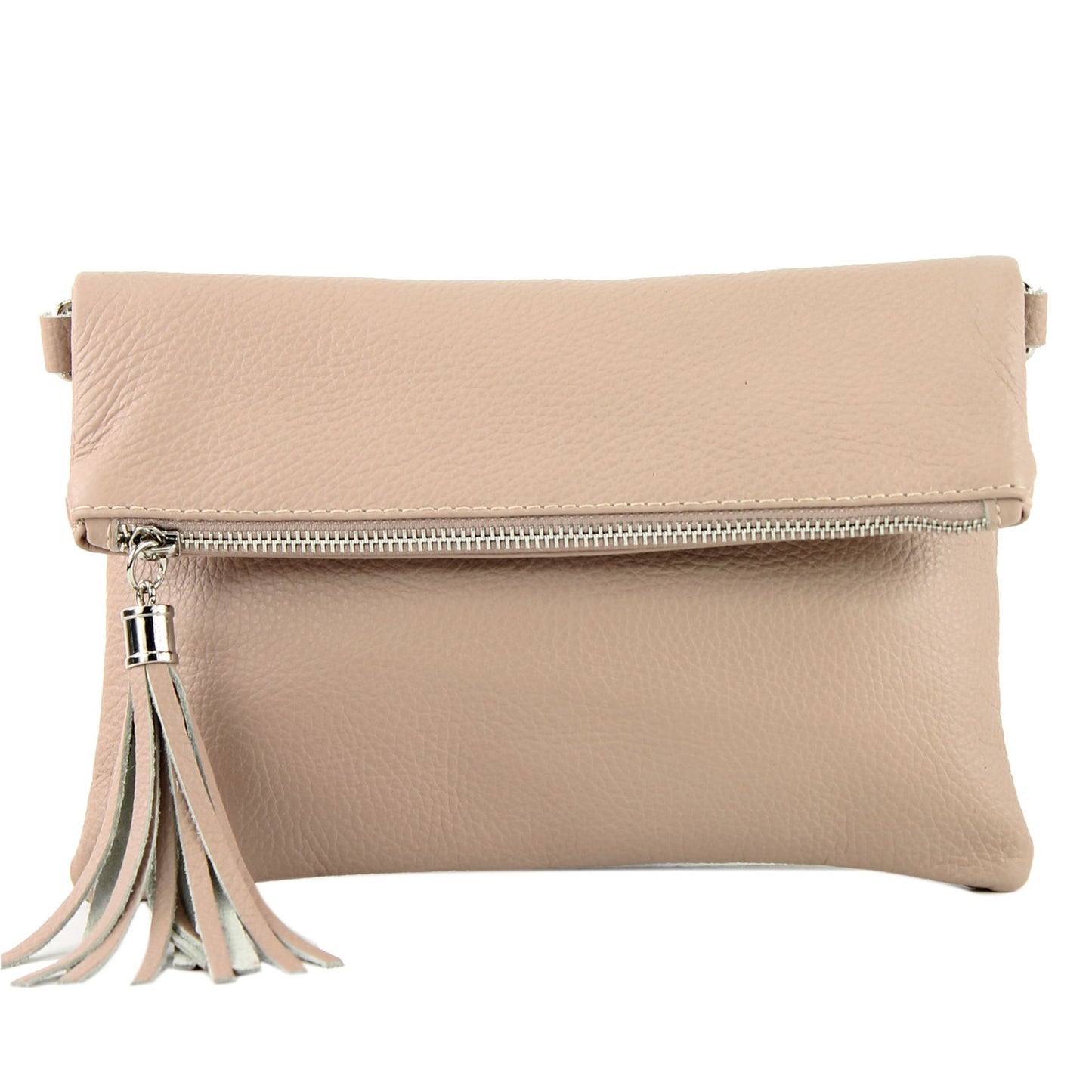 modamoda de T167 Damen Leder Umhängetasche Clutch Small handmade in Italy