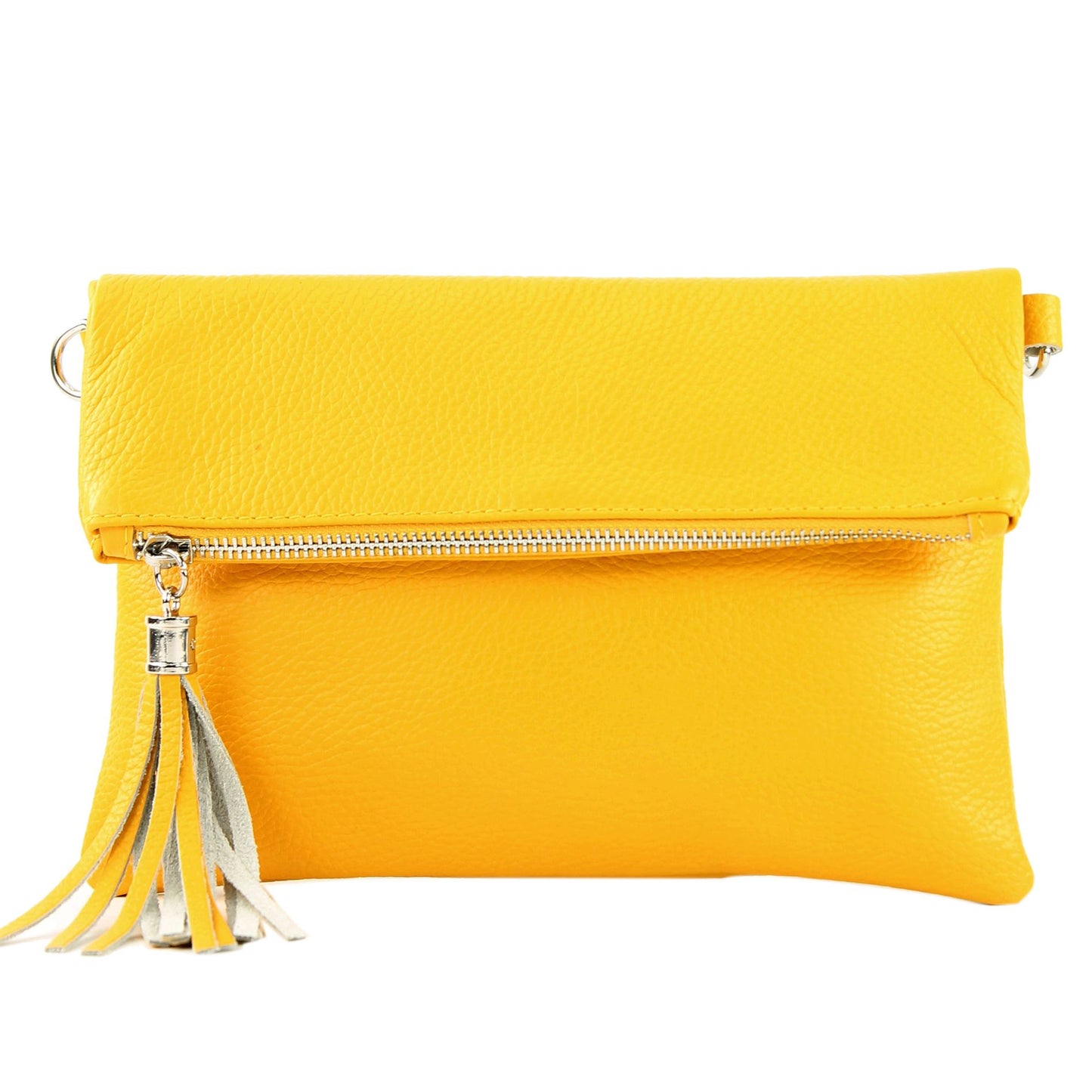 modamoda de T167 Damen Leder Umhängetasche Clutch Small handmade in Italy