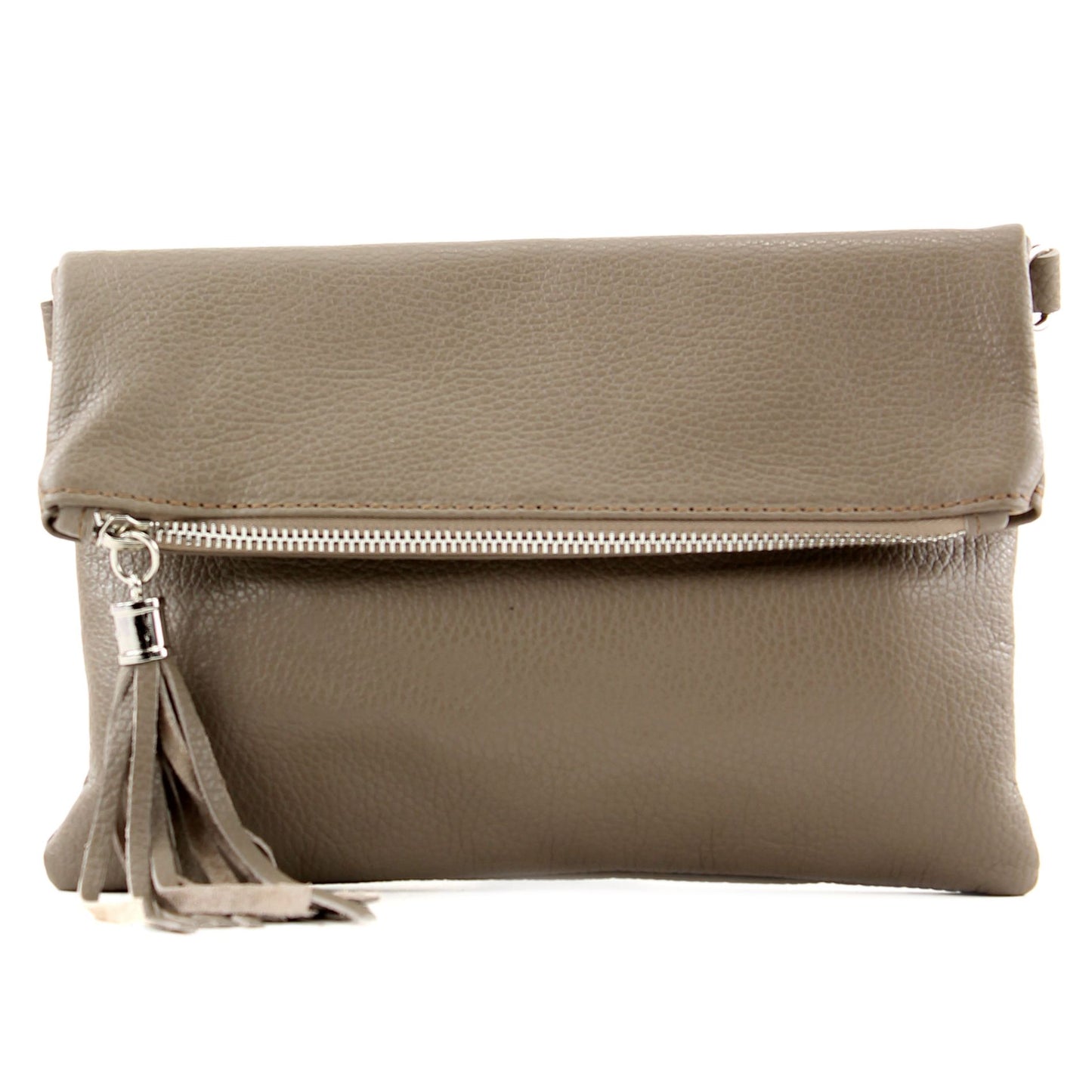 modamoda de T167 Damen Leder Umhängetasche Clutch Small handmade in Italy