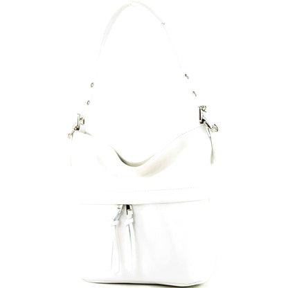 modamoda de - T178 - ital. Umhängetasche Schultertasche aus Leder