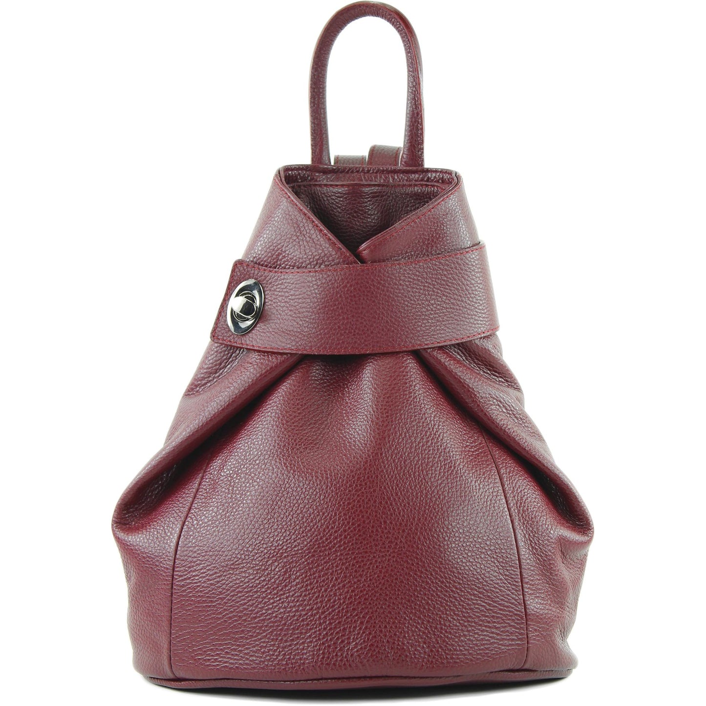 modamoda de - T179 - ital: Damen Rucksack Tasche aus Leder