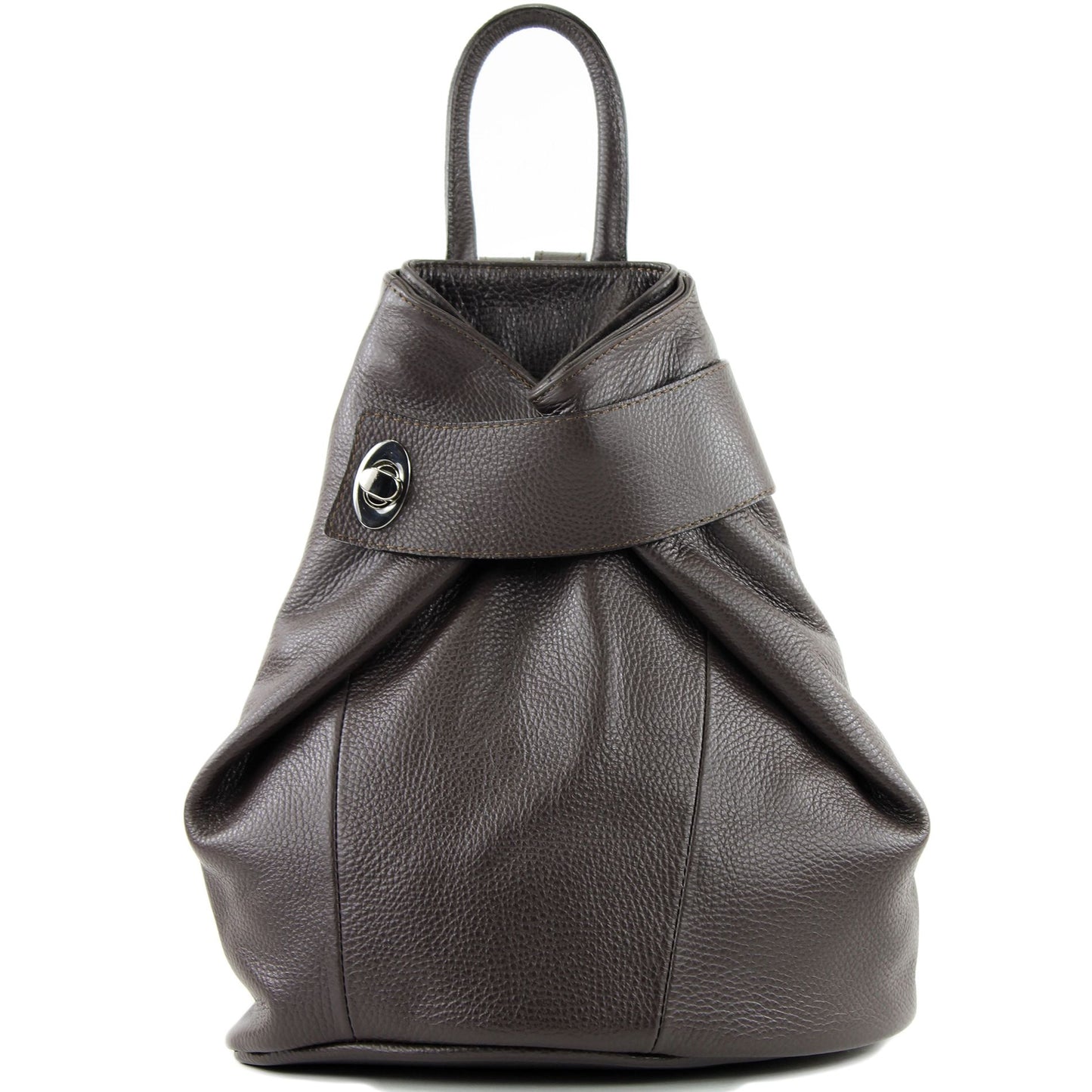 modamoda de - T179 - ital: Damen Rucksack Tasche aus Leder