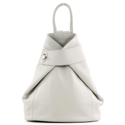 modamoda de - T179 - ital: Damen Rucksack Tasche aus Leder