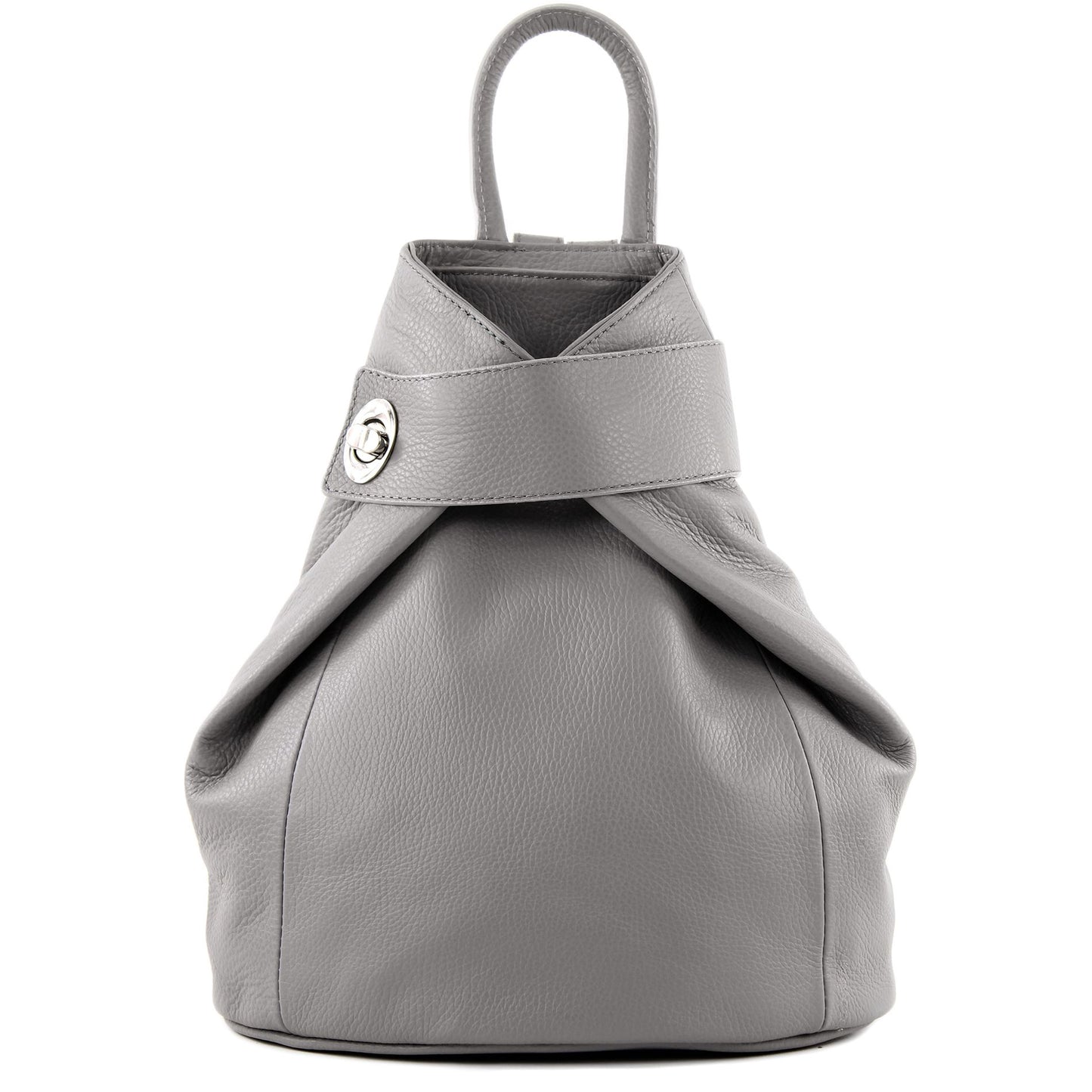 modamoda de - T179 - ital: Damen Rucksack Tasche aus Leder