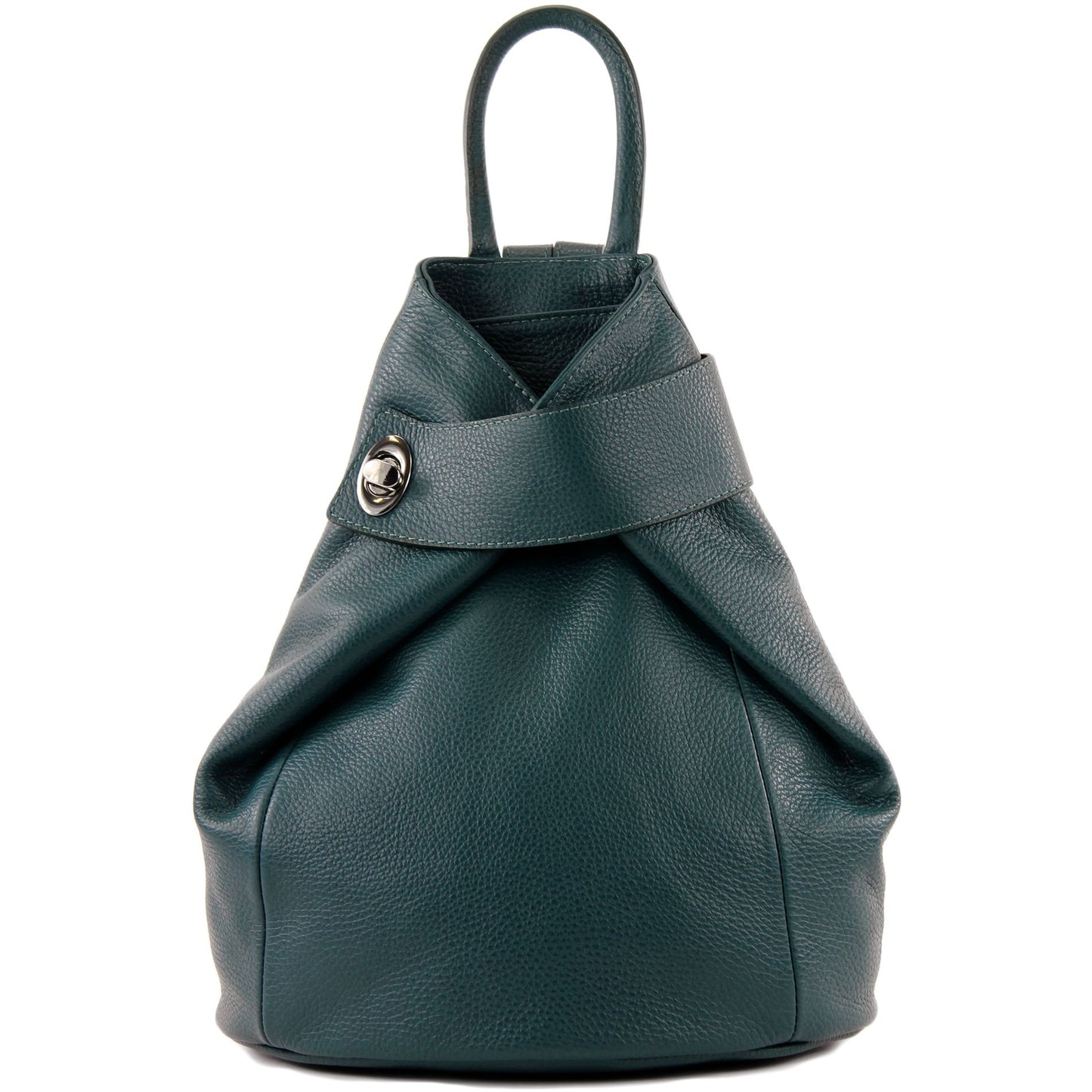 modamoda de - T179 - ital: Damen Rucksack Tasche aus Leder