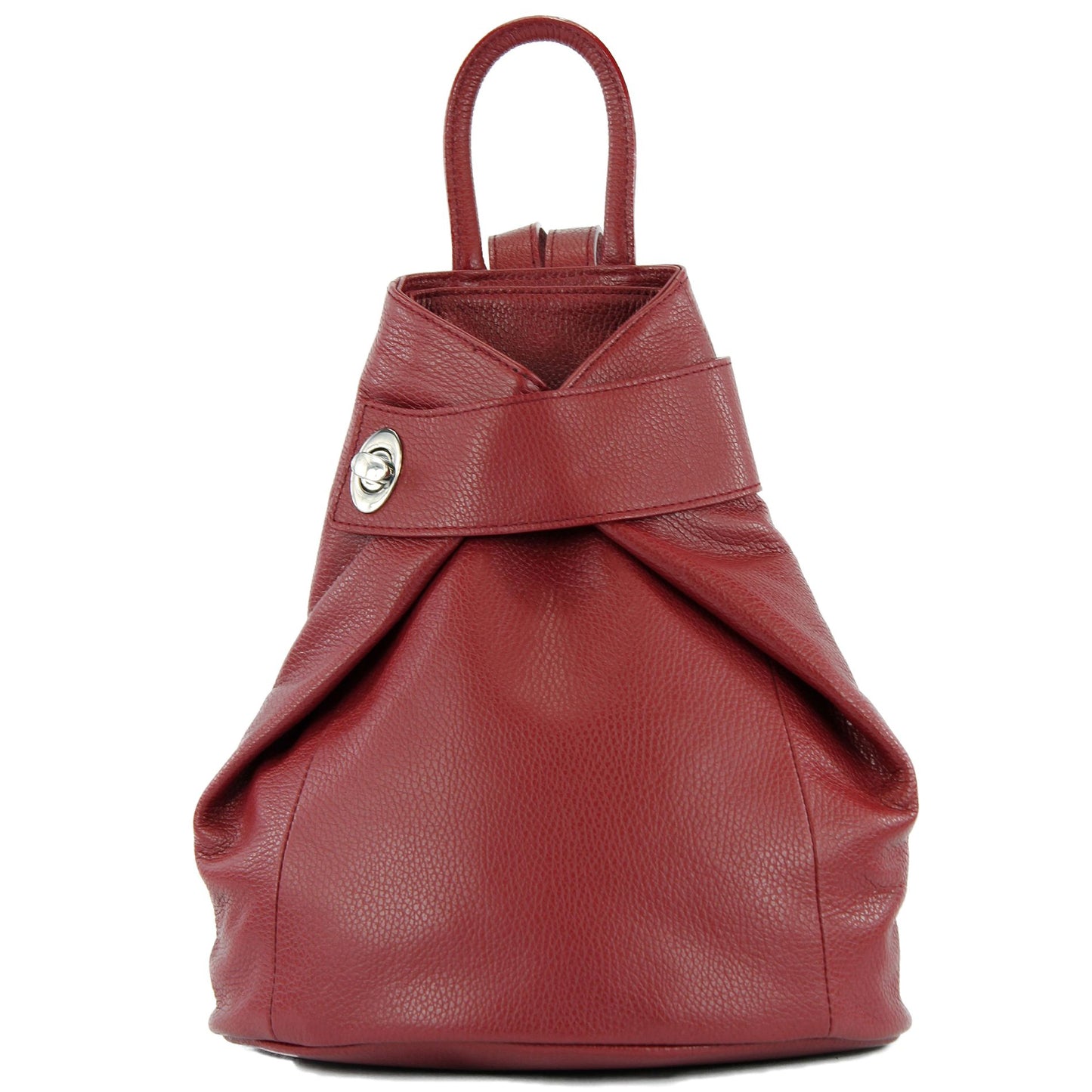modamoda de - T179 - ital: Damen Rucksack Tasche aus Leder