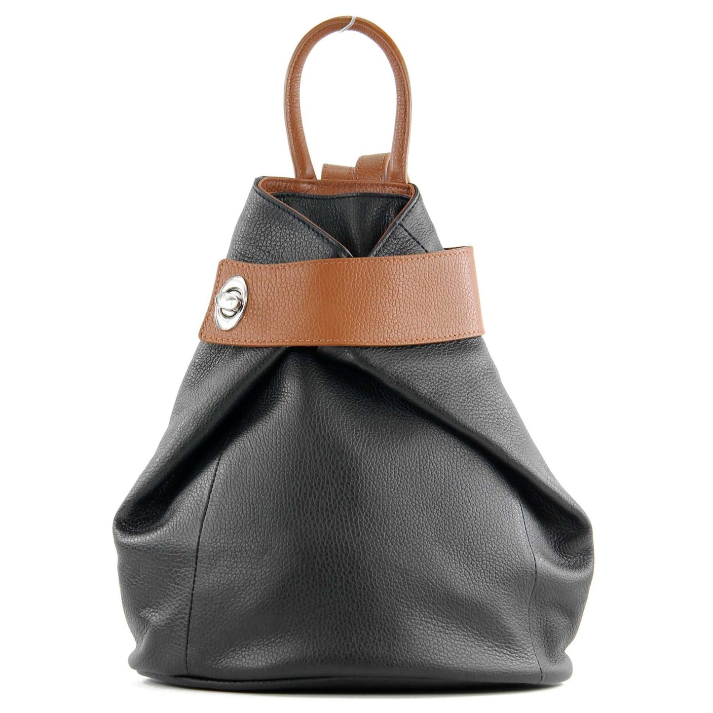 modamoda de - T179 - ital: Damen Rucksack Tasche aus Leder