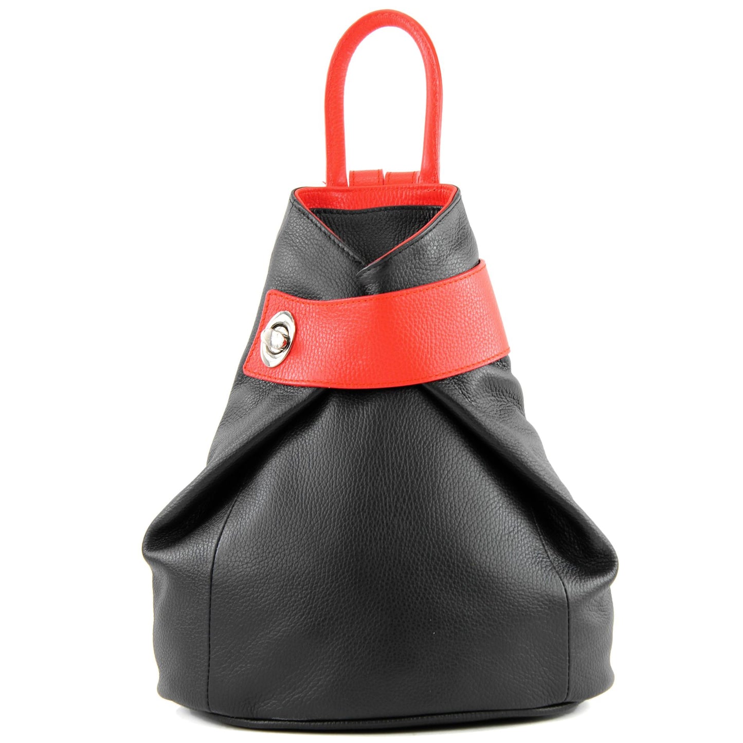 modamoda de - T179 - ital: Damen Rucksack Tasche aus Leder
