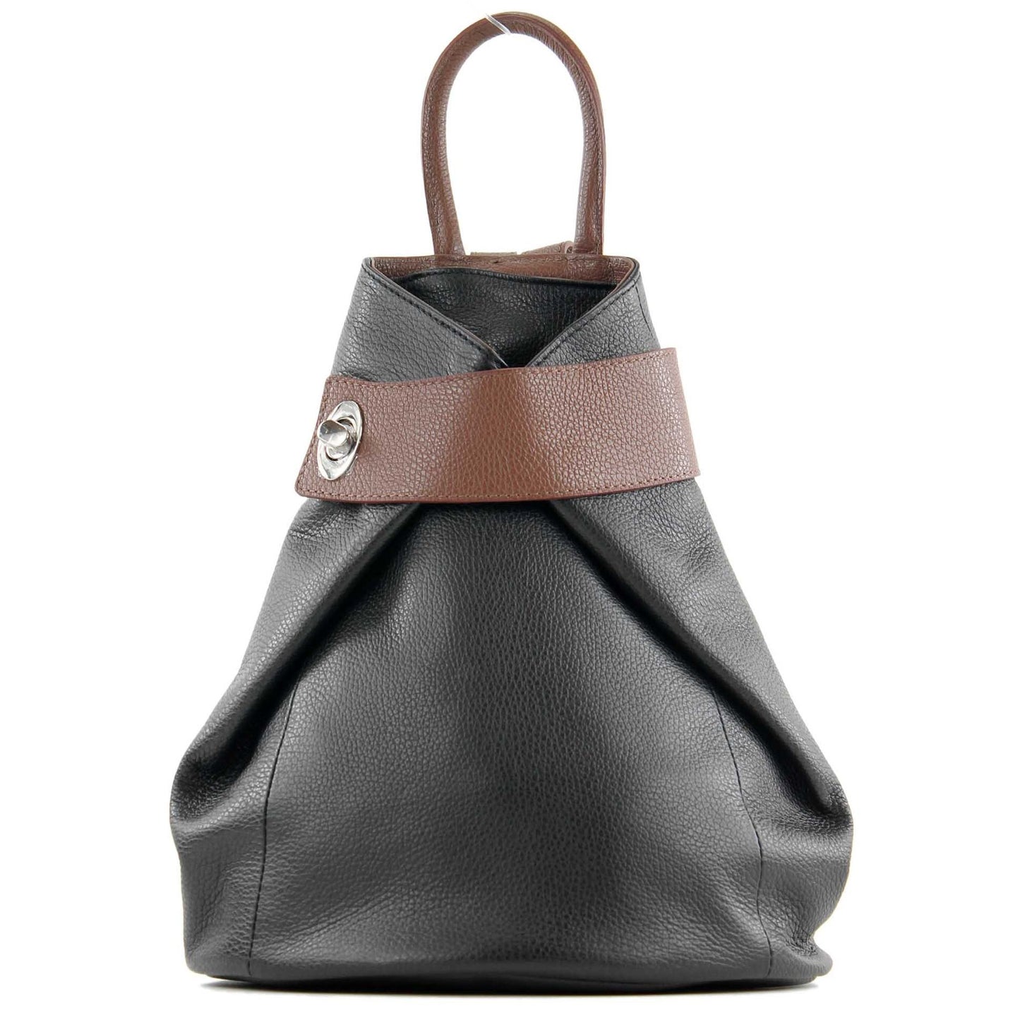 modamoda de - T179 - ital: Damen Rucksack Tasche aus Leder
