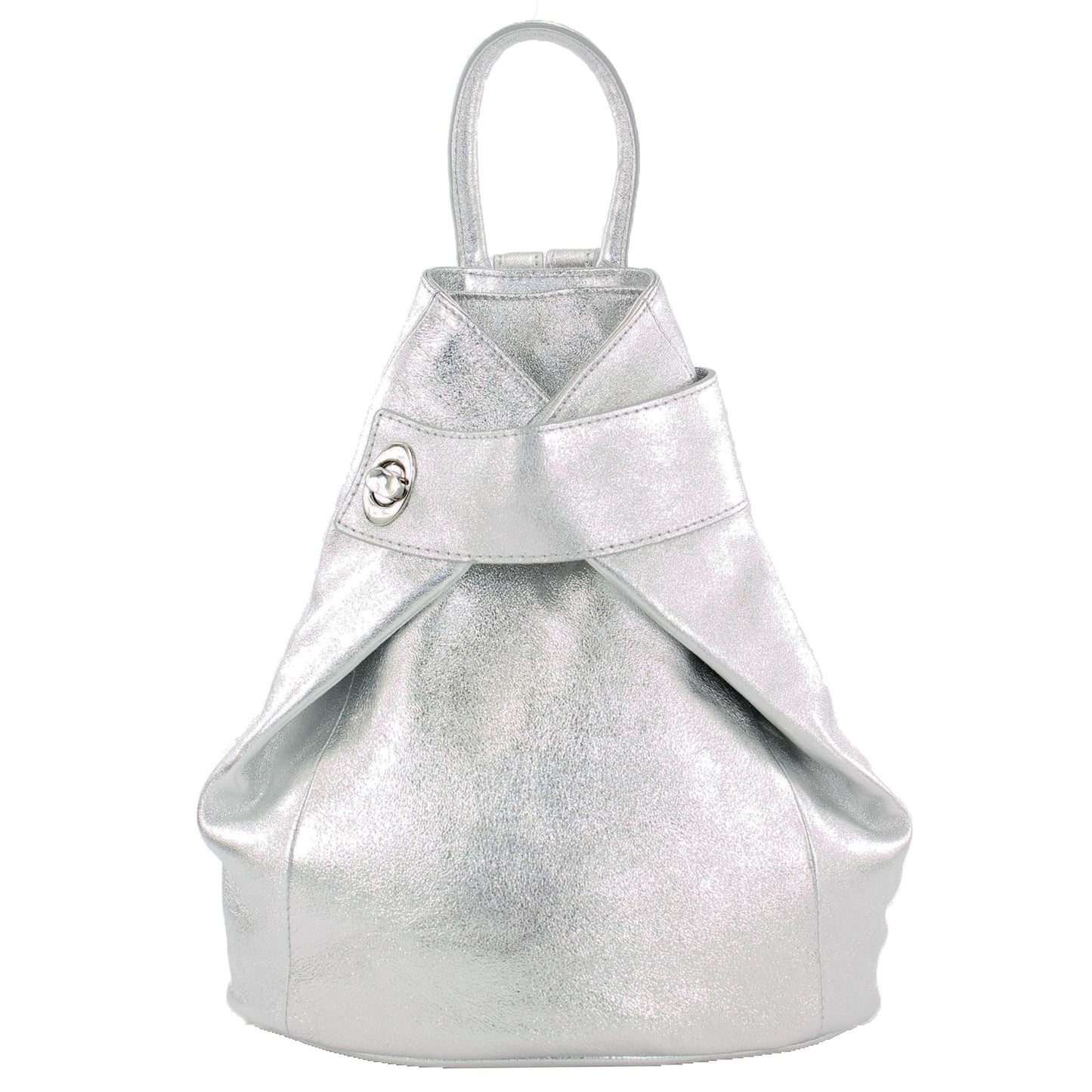 modamoda de - T179 - ital: Damen Rucksack Tasche aus Leder